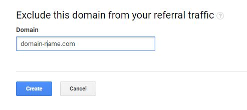 exclude domain from referral traffic in google analytics